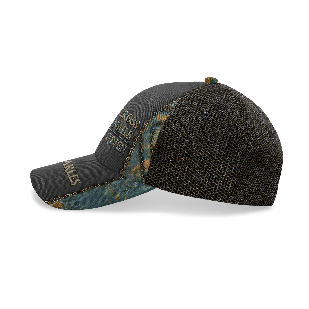 1 Cross 3 Nails 4 Given Personalized Classic Cap - Image 7