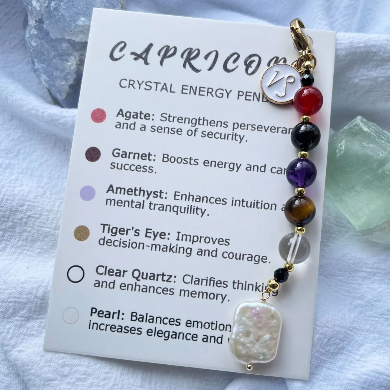 12 Constellation Energy Crystal ornament