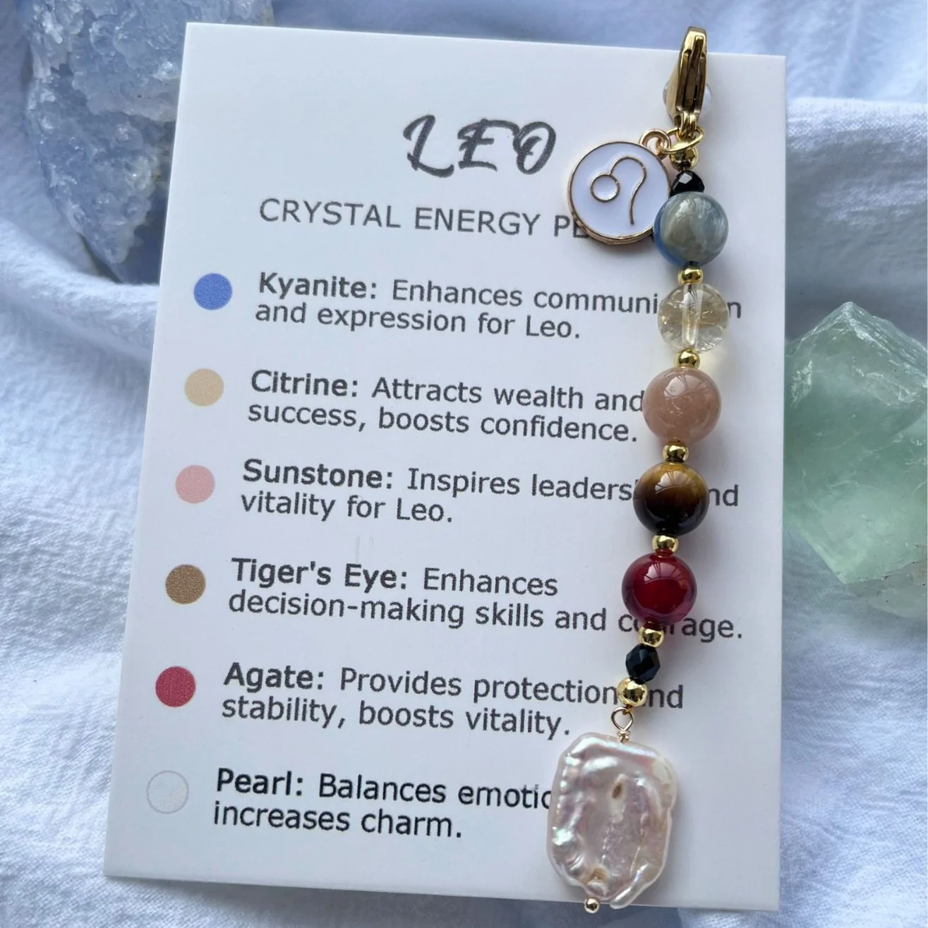 12 Constellation Energy Crystal ornament - Image 9