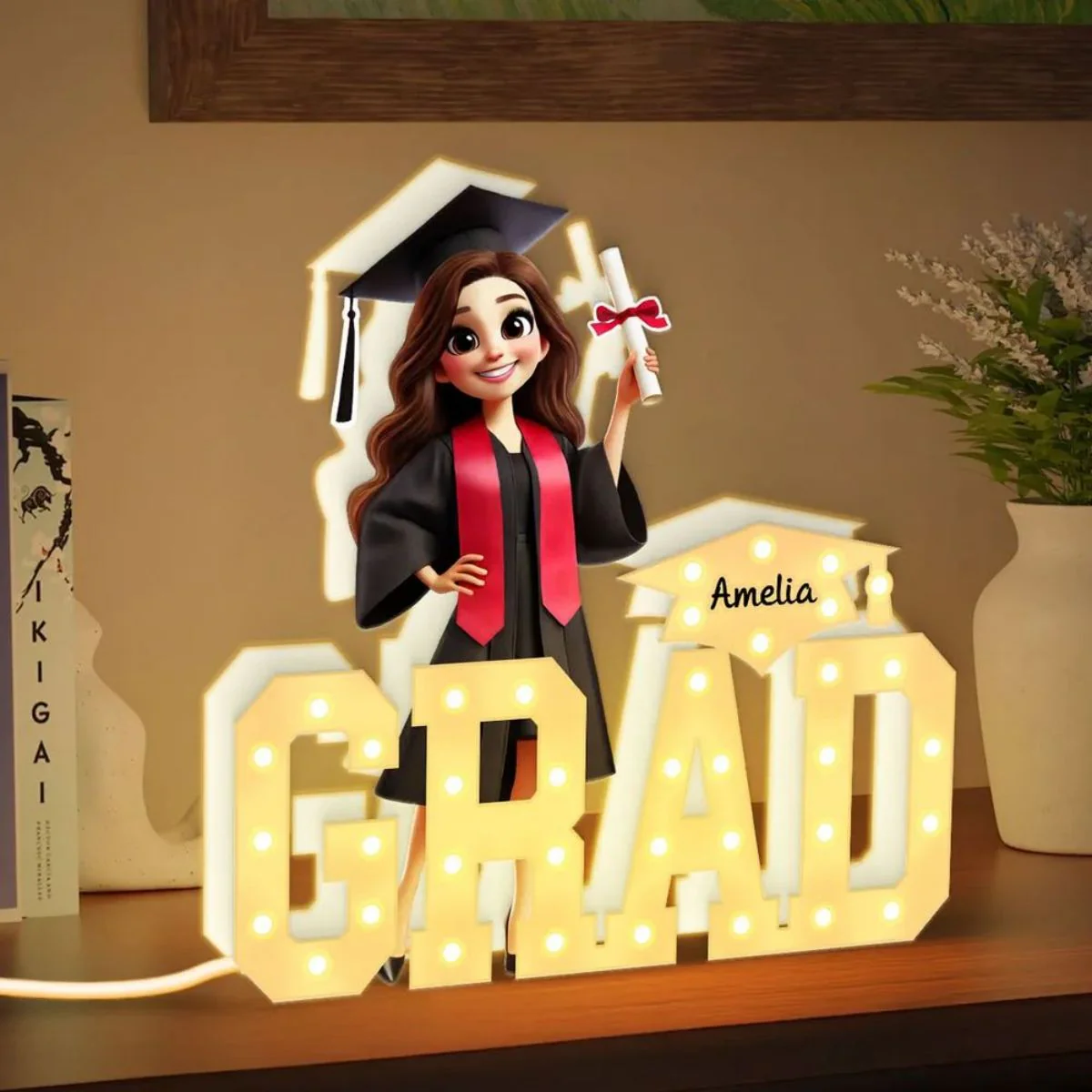 2025 Graduation Marquee Letters Personalized Light Box, Graduation Gift - Image 3