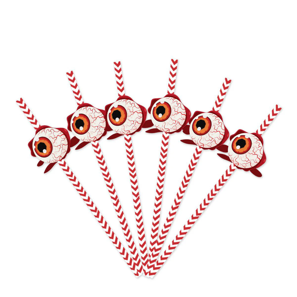 24pcs Halloween Paper Straws Drinking Straws - Image 14