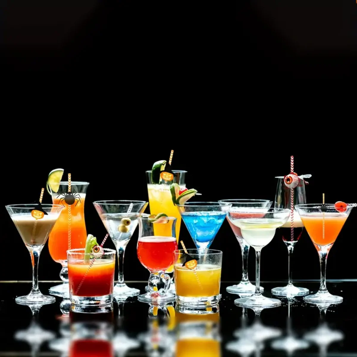 24pcs Halloween Paper Straws Drinking Straws - Image 7