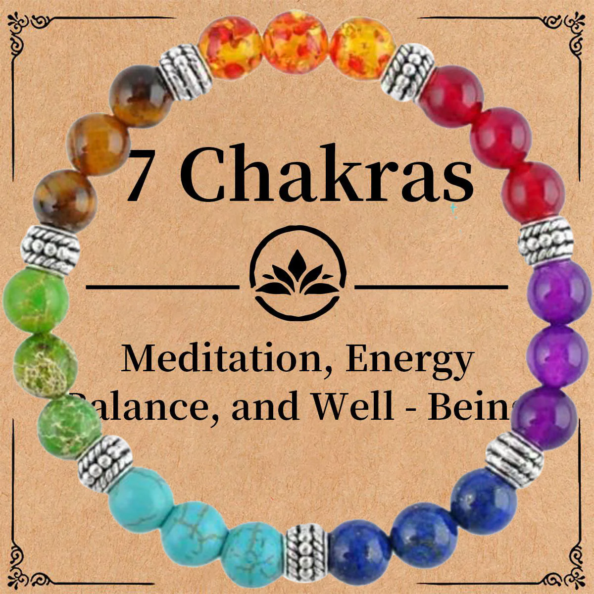 7 Chakras Reiki Healing Bracelet - Image 9