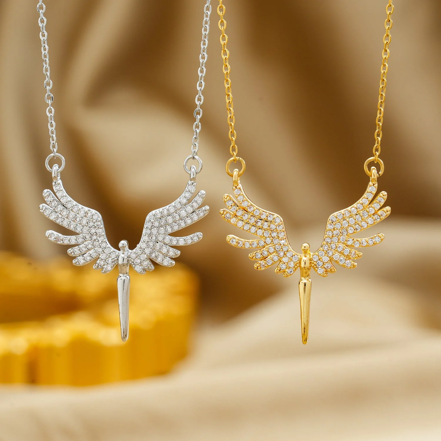 Alice Angel Necklace