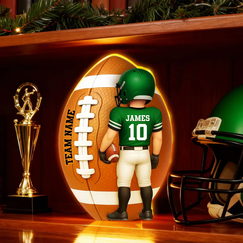 American Football - Personalized Light Box - Unique Christmas Gift - Image 3