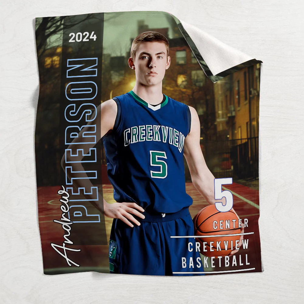 Any Sport, Name, Postion, Number, Team.... Personalized Sport-lover Blanket - Image 10