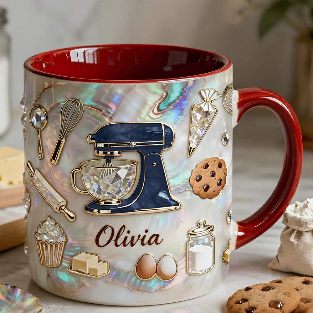 Baker’s Dream Coffee Mug - Personalized Gifts For Baking Lover - Image 3