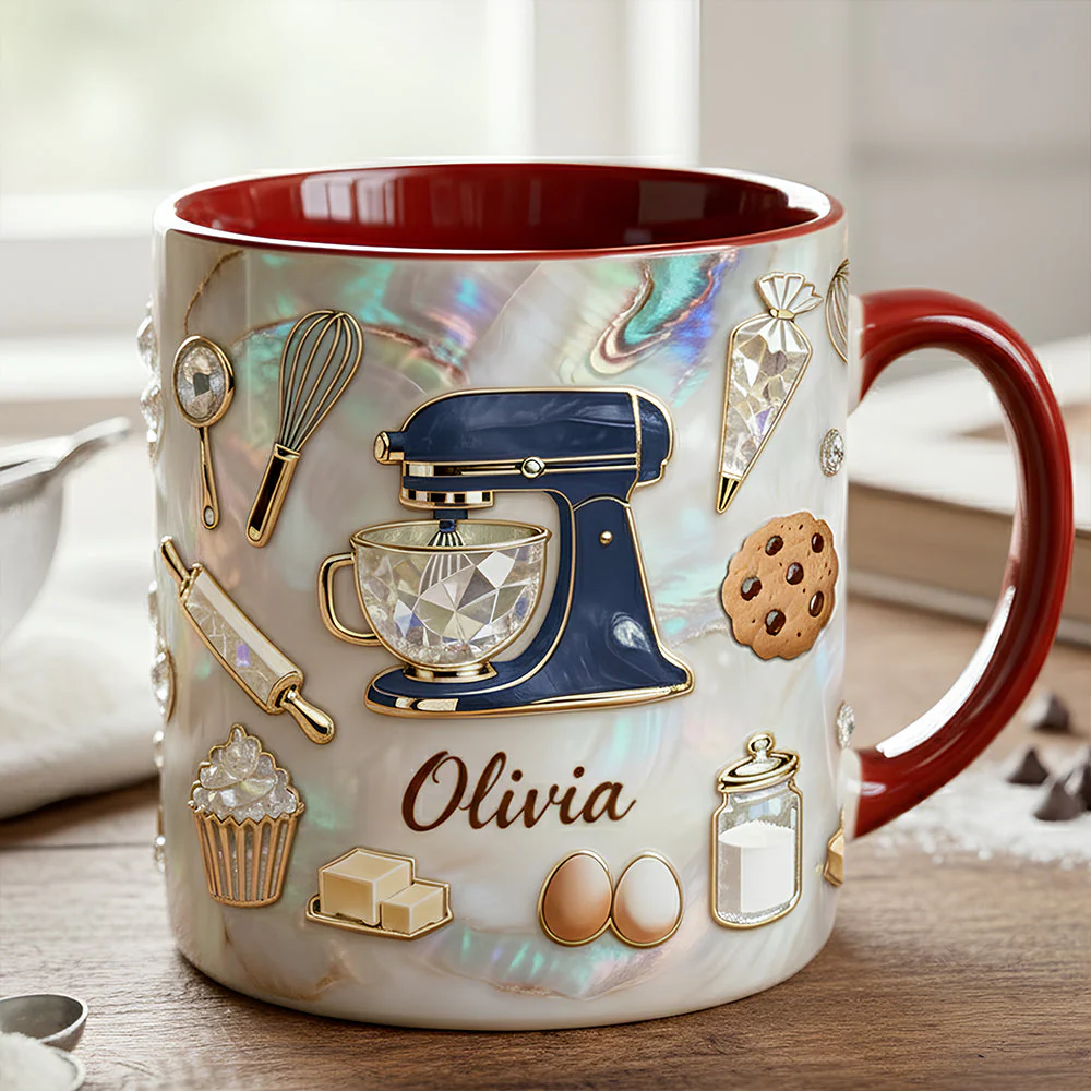 Baker’s Dream Coffee Mug - Personalized Gifts For Baking Lover - Image 4