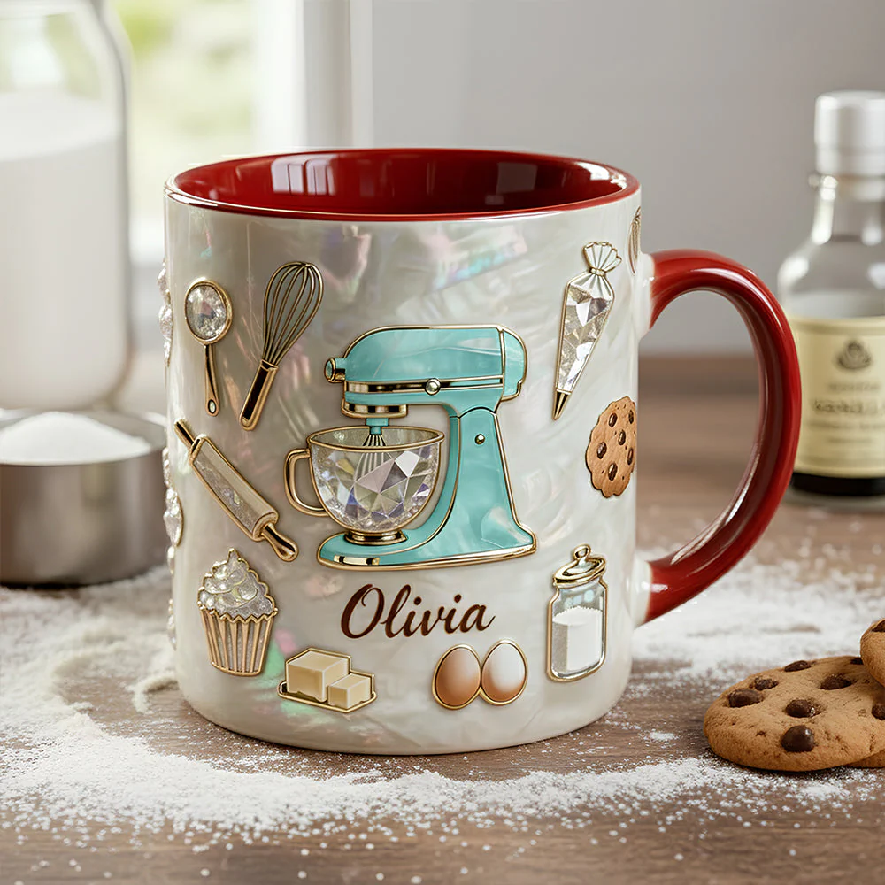 Baker’s Dream Coffee Mug - Personalized Gifts For Baking Lover - Image 5