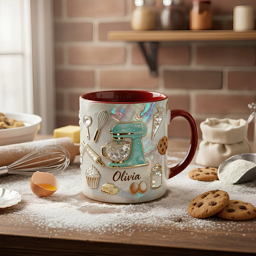 Baker’s Dream Coffee Mug - Personalized Gifts For Baking Lover - Image 6