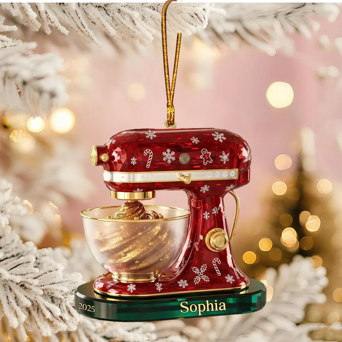 Baking Mixer - Personalized Baking Ornament Gifts For Baking Lovers - Image 7
