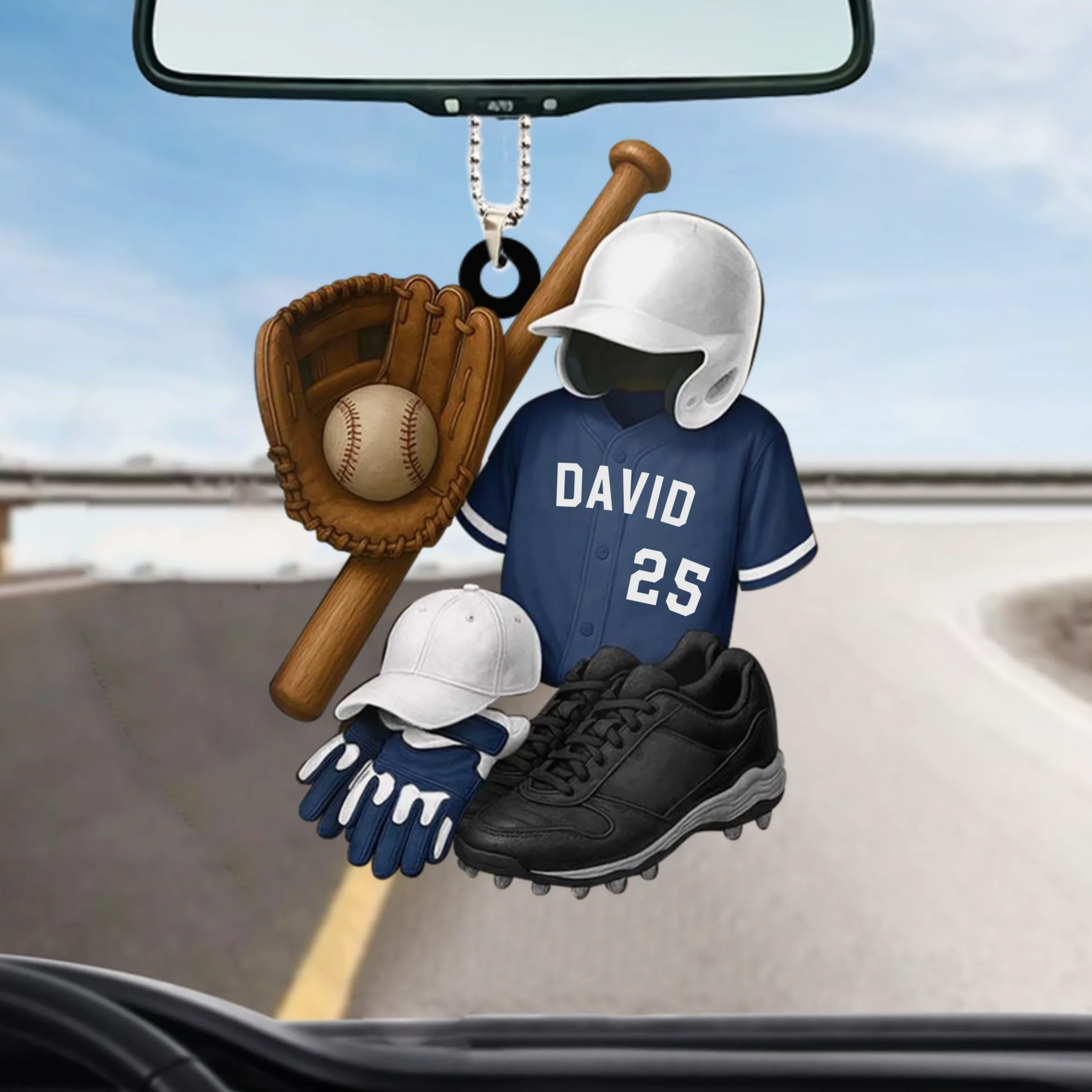Baseball and Sports Gear - Personalized Arcylic Ornament Gift For Sports Enthusiasts - Image 2
