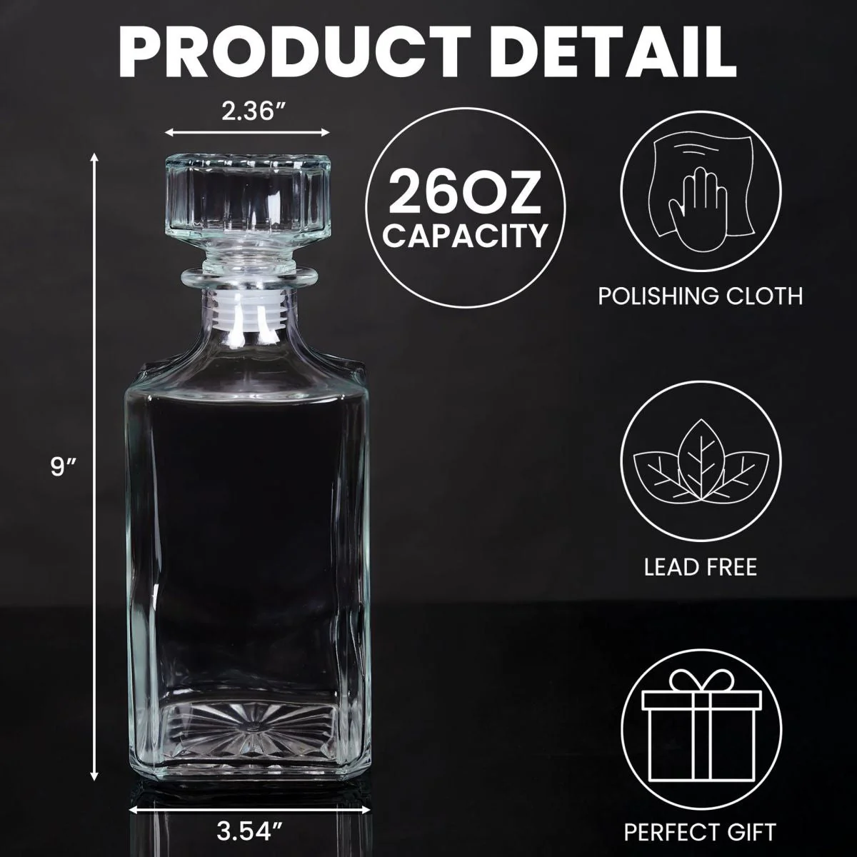 Best Dad Ever - Father's Day Gifts For Dad, Papa, Step-Dad - Custom Decanter - Image 4