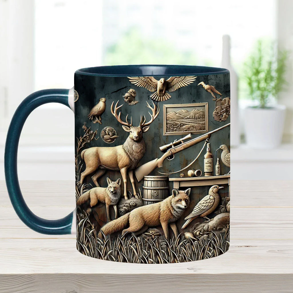 Best Hunter - Personalized Hunting Accent Mugs - Image 12