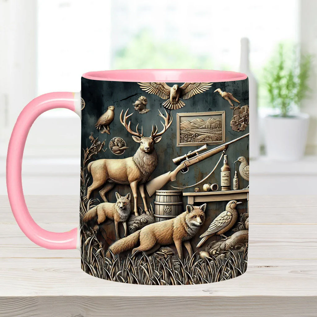 Best Hunter - Personalized Hunting Accent Mugs - Image 14