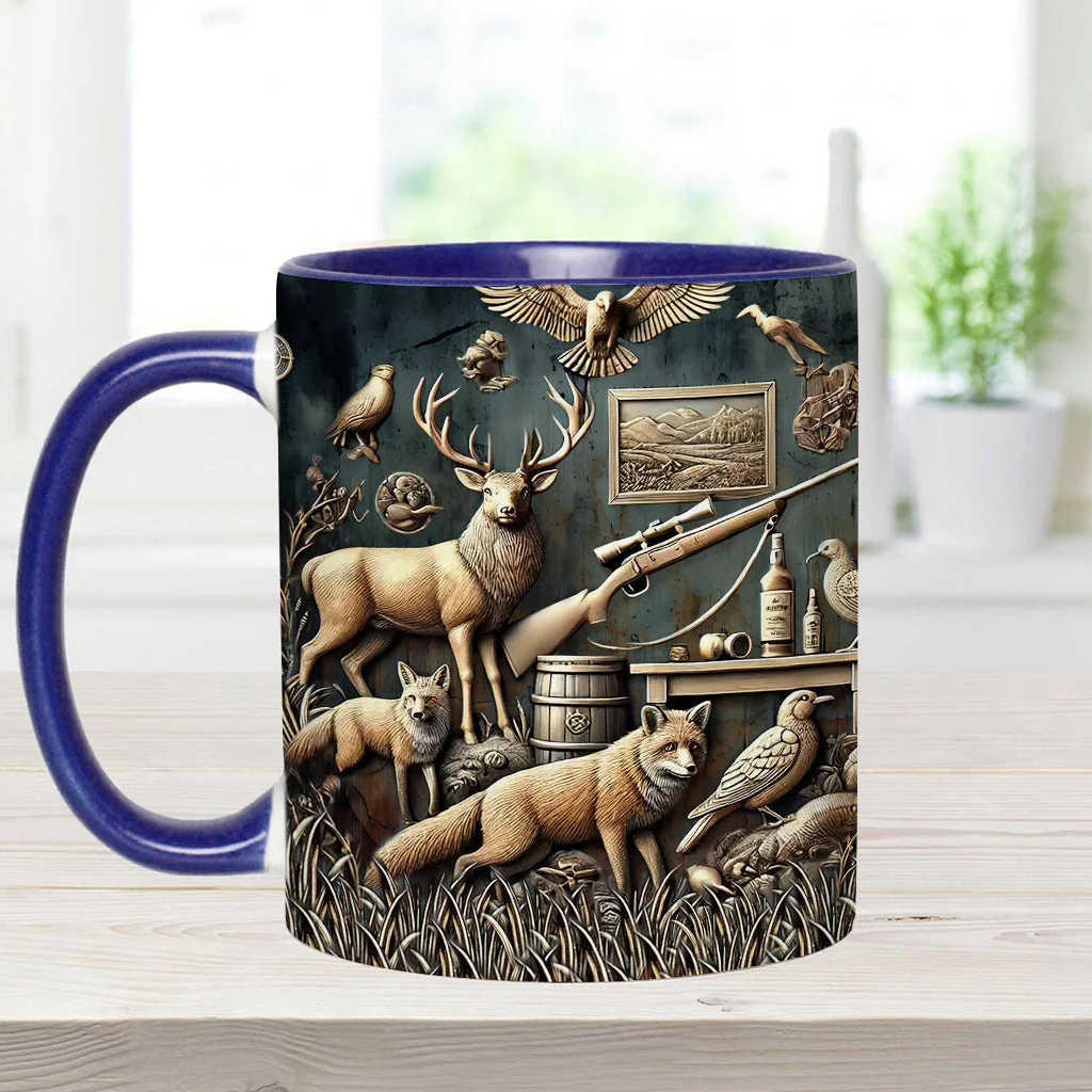Best Hunter - Personalized Hunting Accent Mugs - Image 15