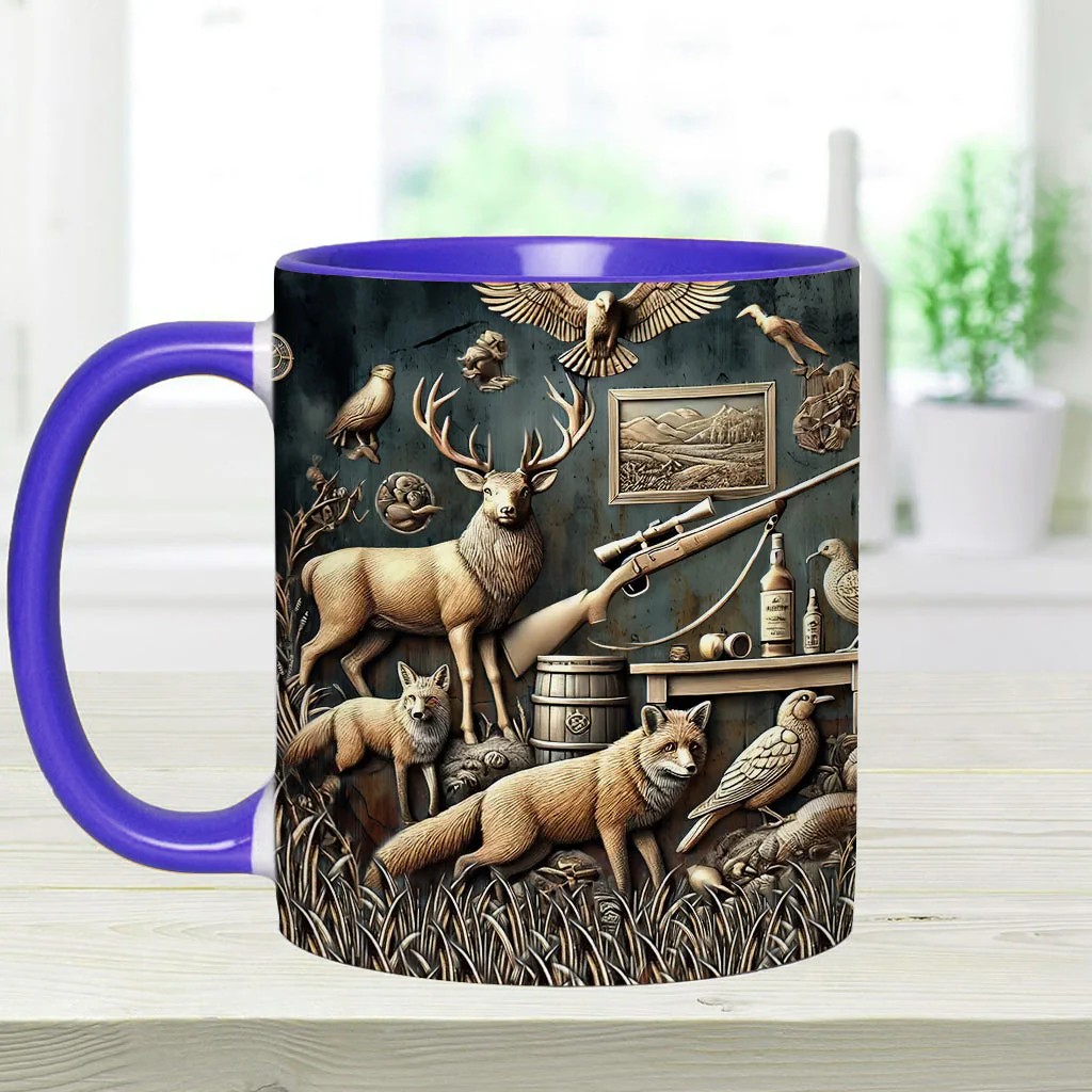 Best Hunter - Personalized Hunting Accent Mugs - Image 16