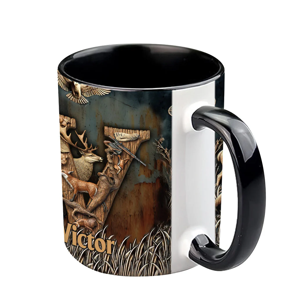 Best Hunter - Personalized Hunting Accent Mugs - Image 7