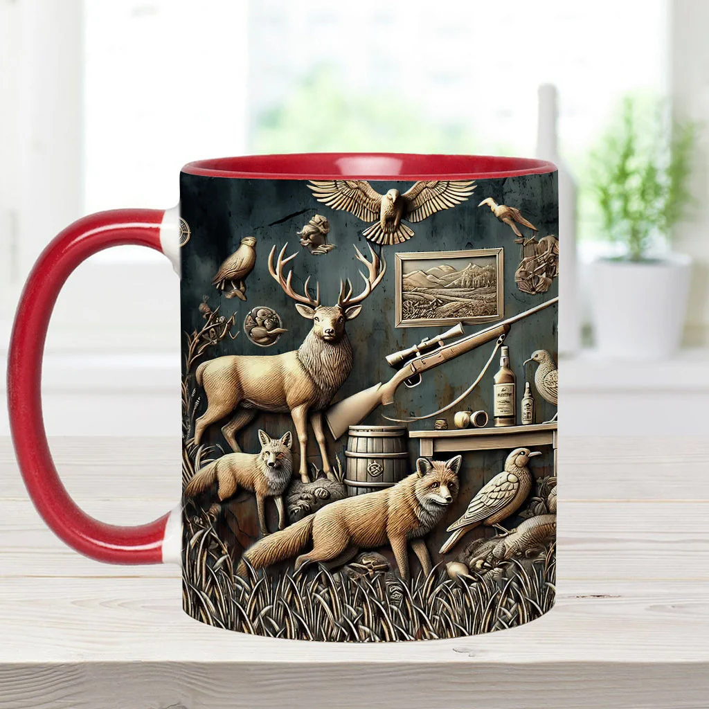 Best Hunter - Personalized Hunting Accent Mugs - Image 9
