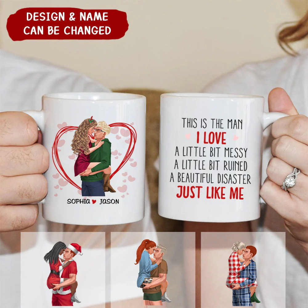Caring Couple, Personalized Coffee Mug, Gifts For Men Gifts For Women - Image 2