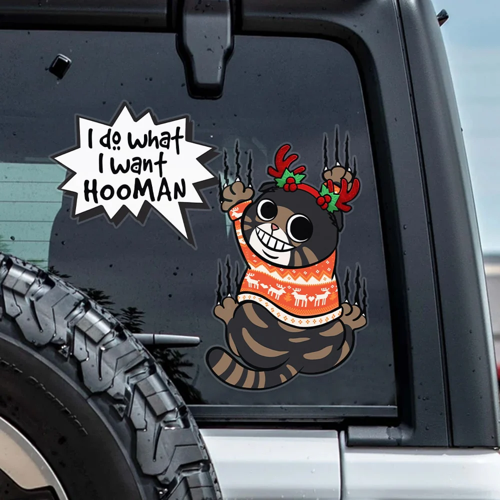 Cat-Personalized Decal-Gift For Cat Lover- Christmas Gift - Image 3