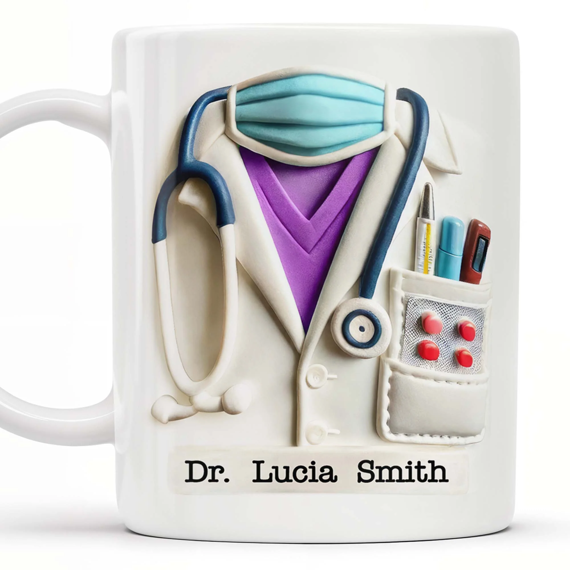 Celebrate Everyday Heroes With Medical Professional Gifts, Personalized Custom Coffee Mug - Image 10