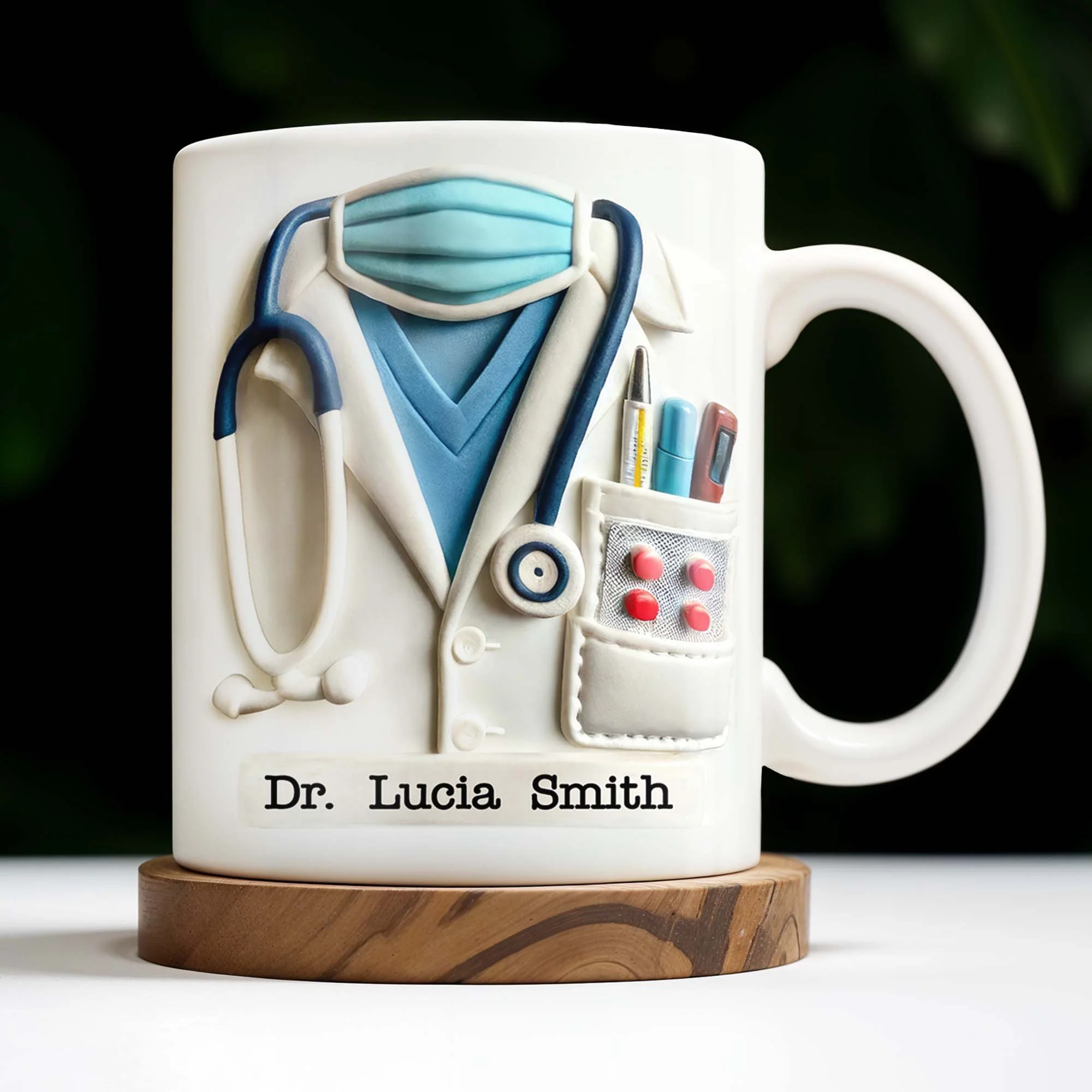 Celebrate Everyday Heroes With Medical Professional Gifts, Personalized Custom Coffee Mug - Image 4