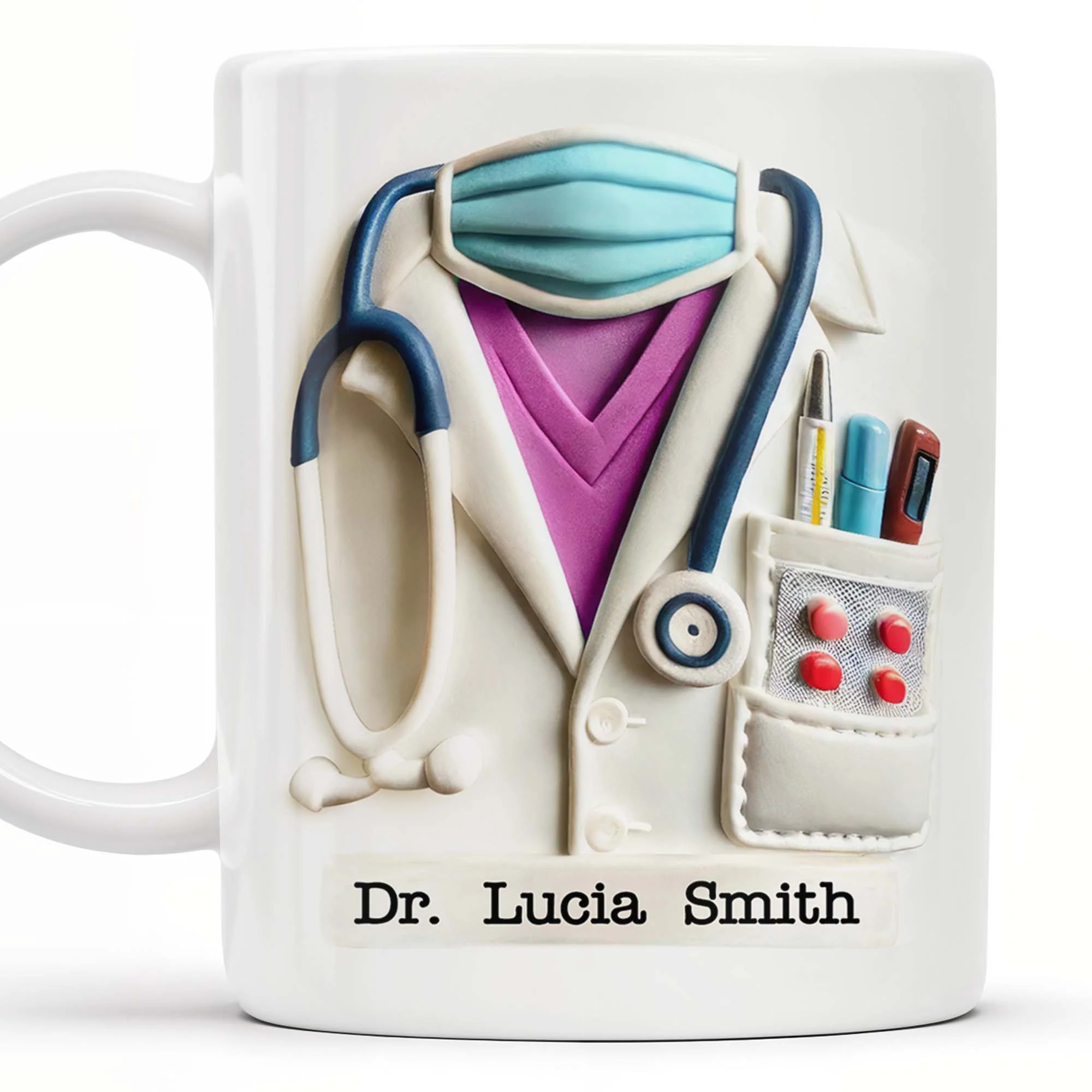 Celebrate Everyday Heroes With Medical Professional Gifts, Personalized Custom Coffee Mug - Image 9