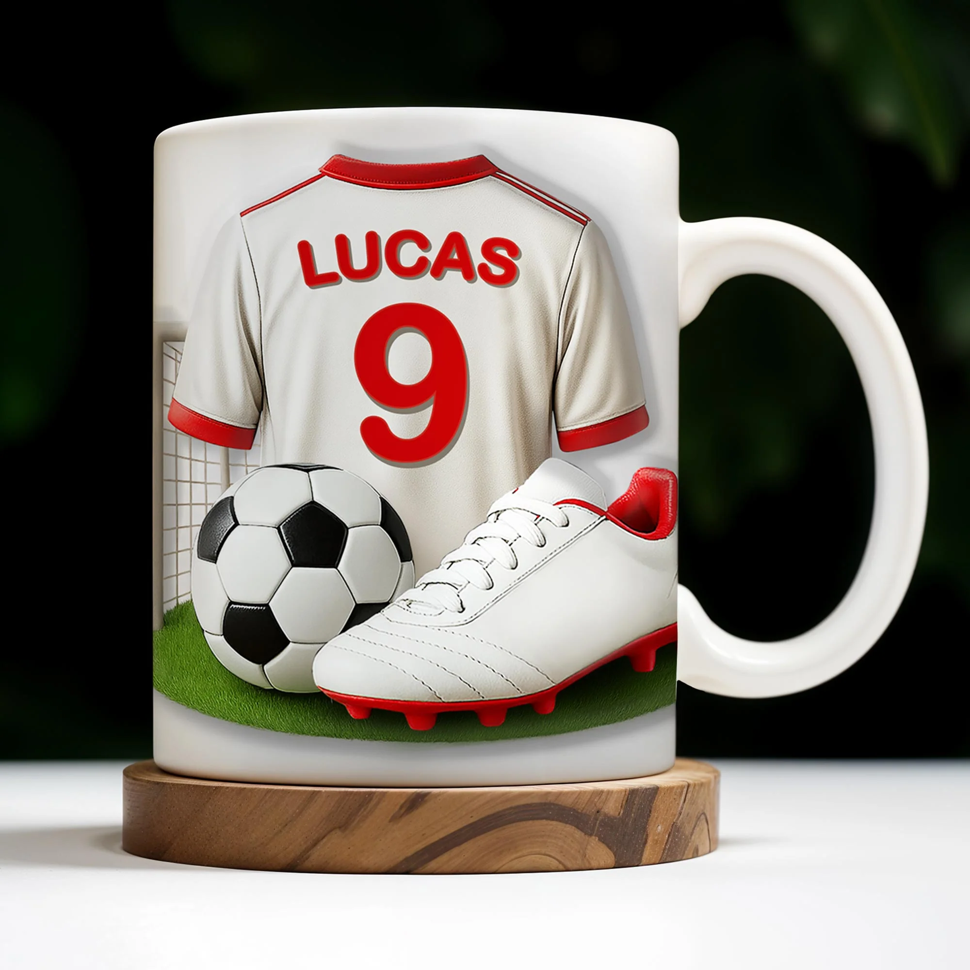 Celebrate Your Passion For Soccer, Personalized Custom Coffee Mug, Gift For Soccer Players - Image 7