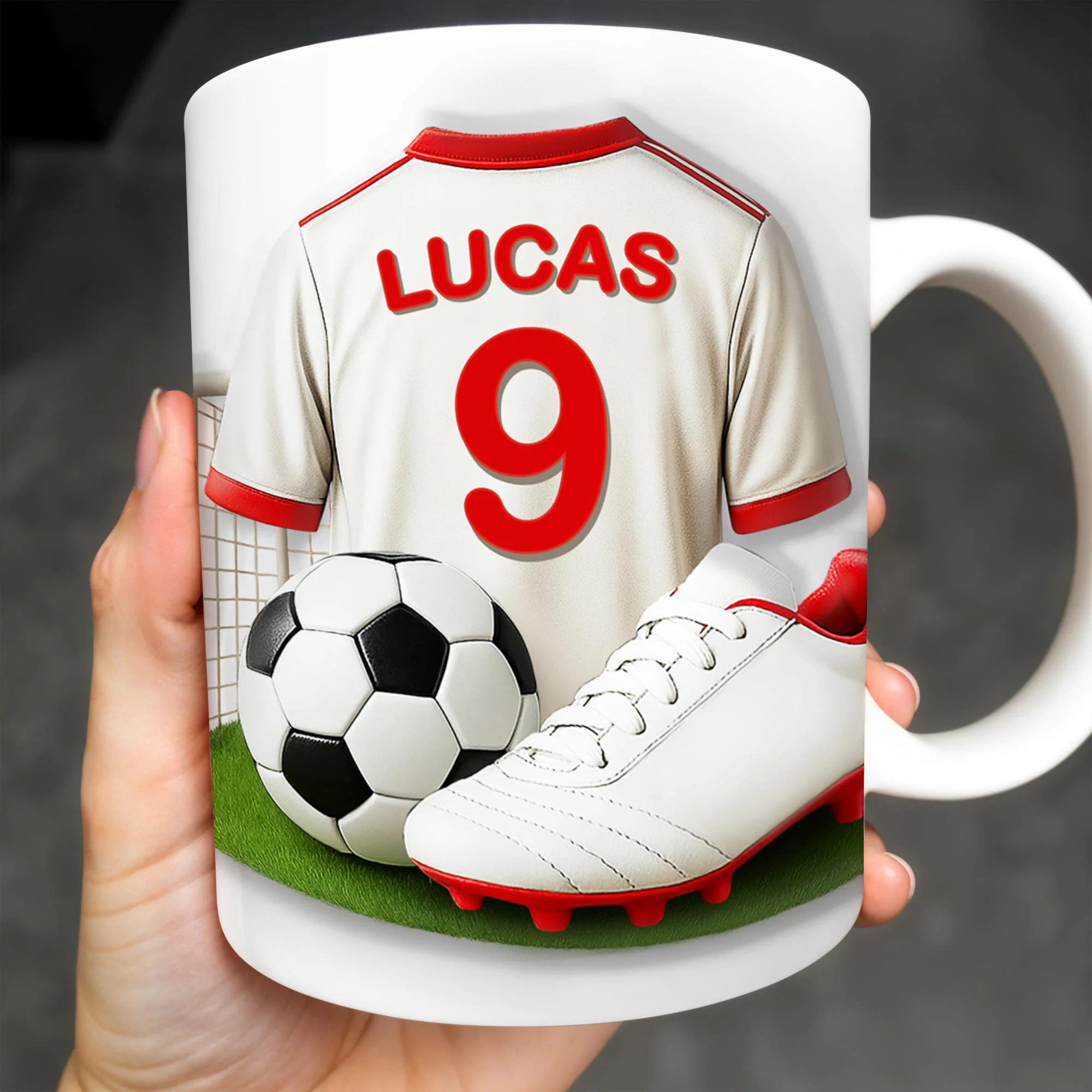 Celebrate Your Passion For Soccer, Personalized Custom Coffee Mug, Gift For Soccer Players - Image 8