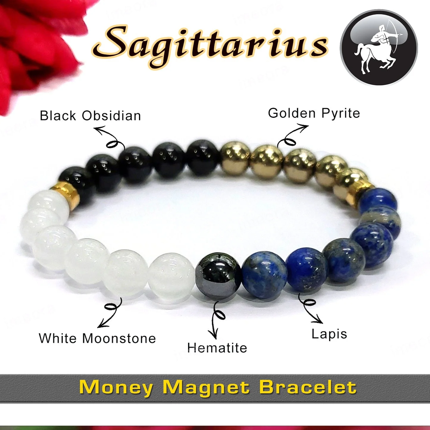 Certified Money Attraction Bracelet By Zodiac Signs - Image 11