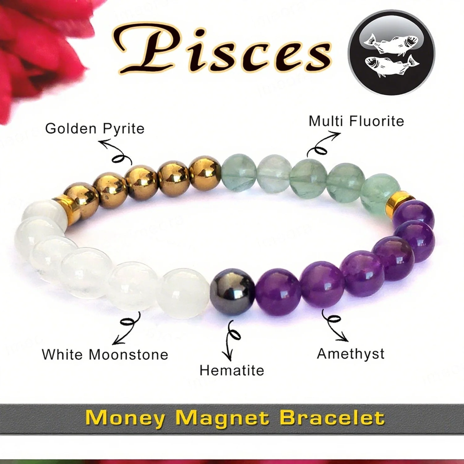 Certified Money Attraction Bracelet By Zodiac Signs - Image 14