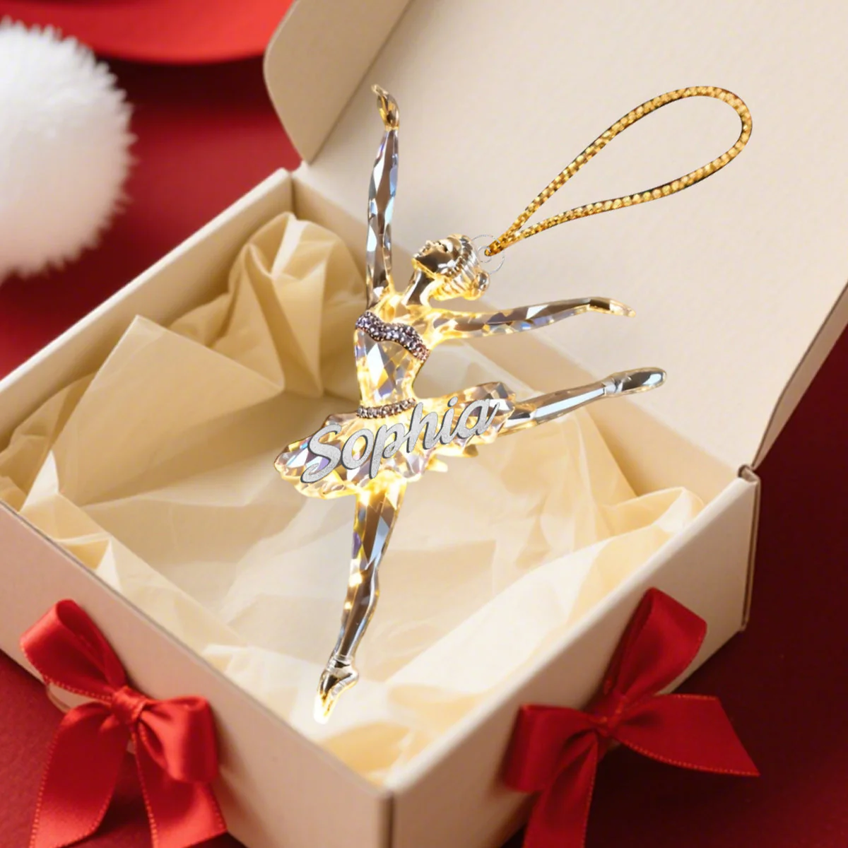 Charming Ballet Ornament Personalized Gifts For Ballerina - Image 3