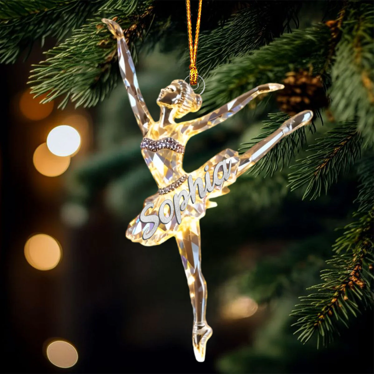 Charming Ballet Ornament Personalized Gifts For Ballerina - Image 4