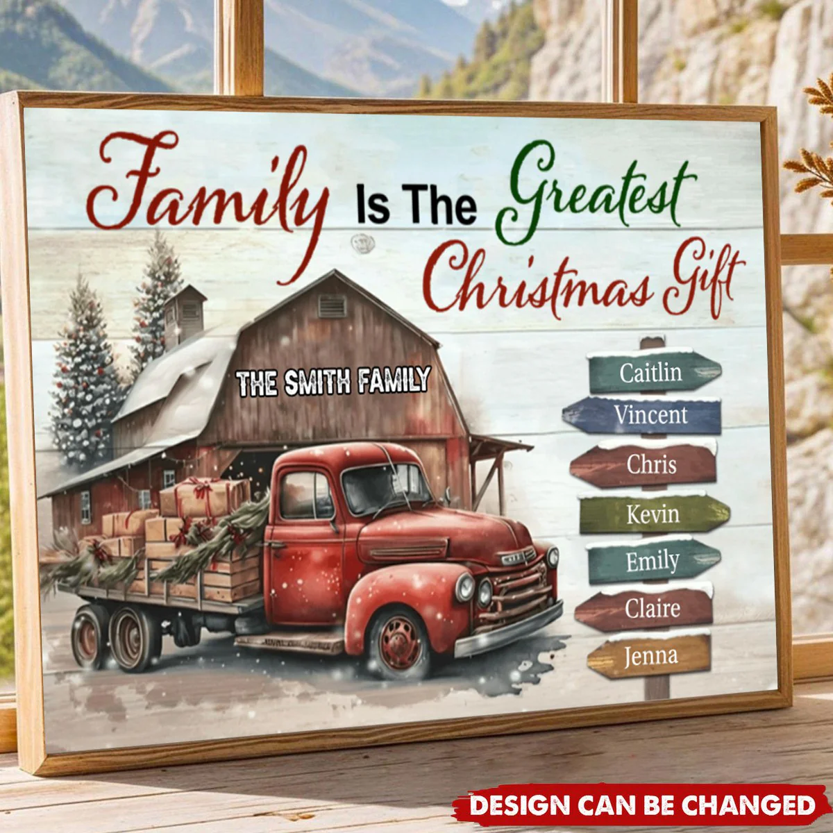 Christmas Art Holiday Decorations, Holiday Printable Christmas Poster - Image 2