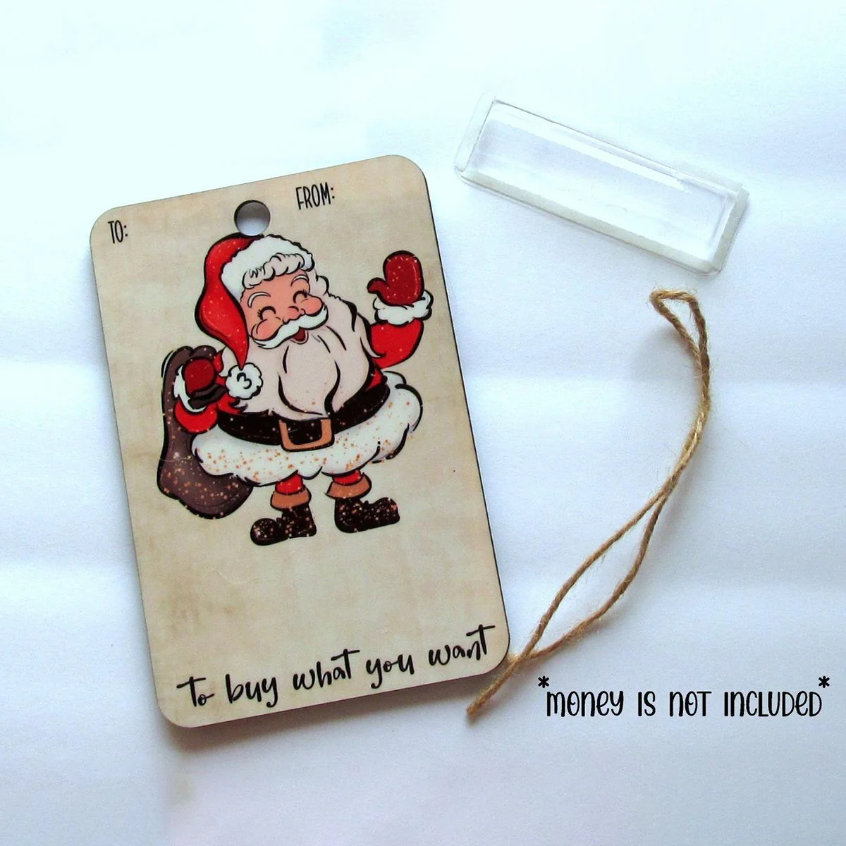 Christmas Money Holders Gift Wooden Ornament - Image 9