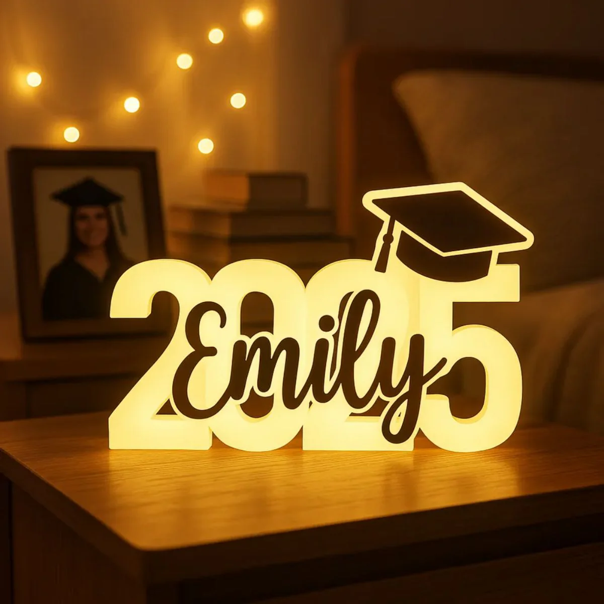 Class Of 2025 Graduation Personalized Light Box, Graduation Gift, Graduation Party Decoration - Image 2