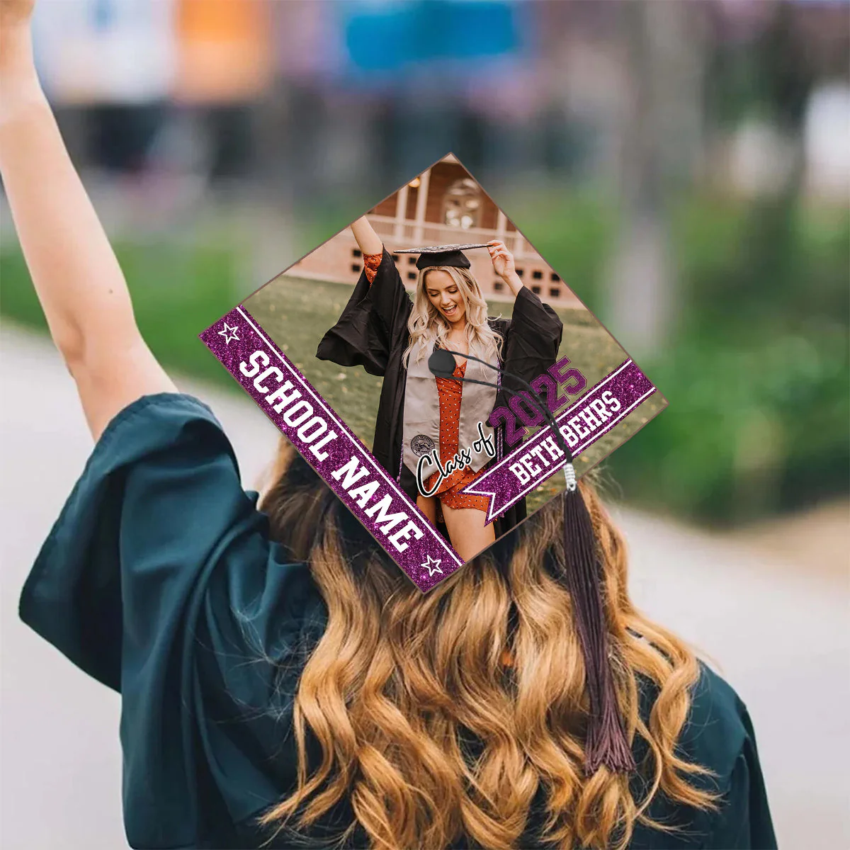 Class Of 2025 - Personalized Cap Topper, Graduation Gift, Grad Cap 2025 - Image 8