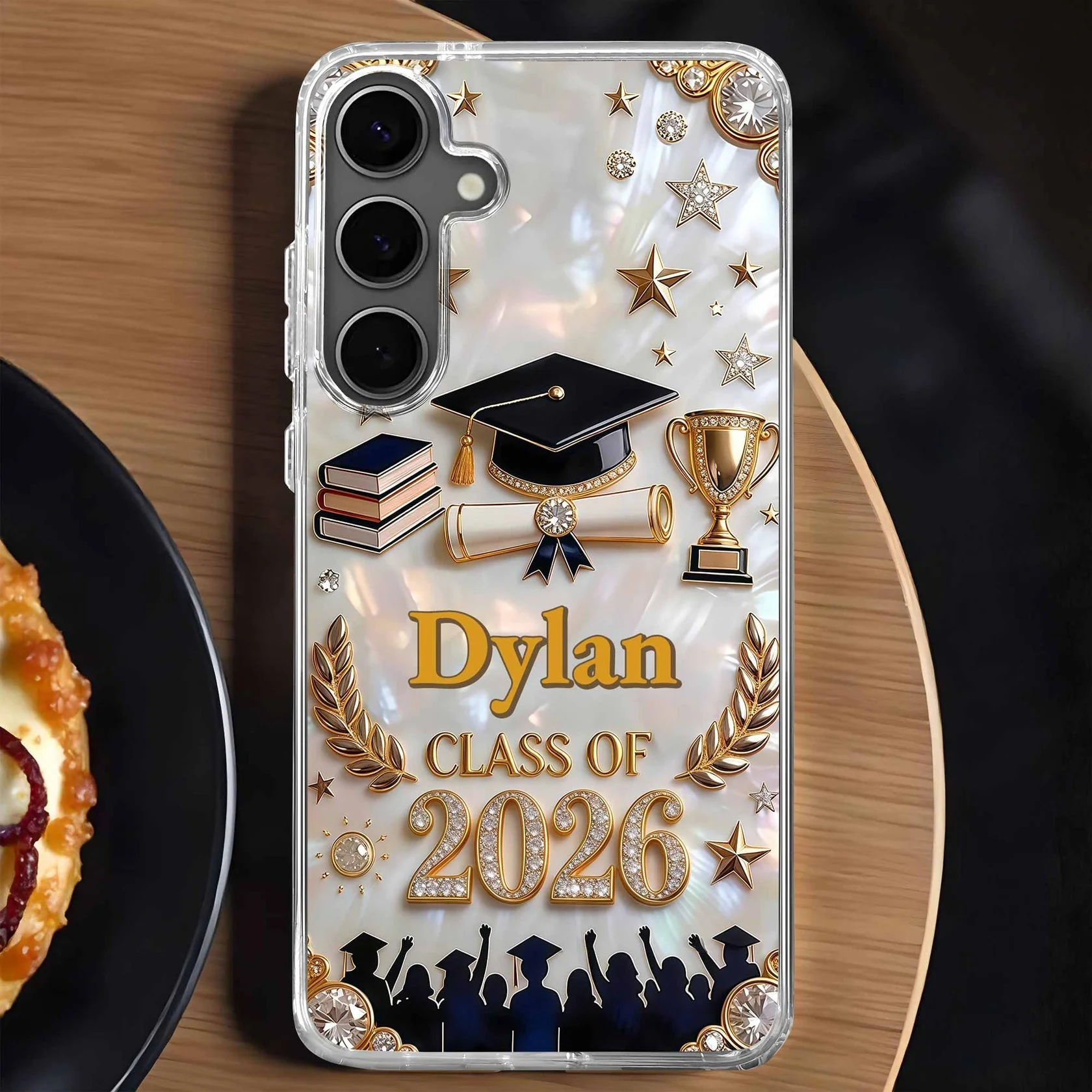 Class Of 2026,2027, Personalized Clear Phone Case, Gift For Graduates - Image 4