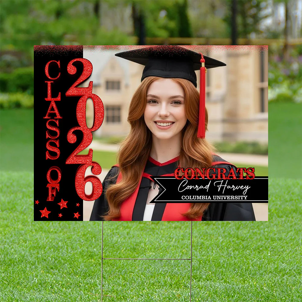 Class of 2026 Lawn Sign – Personalized Graduation Yard Decoration - Image 3