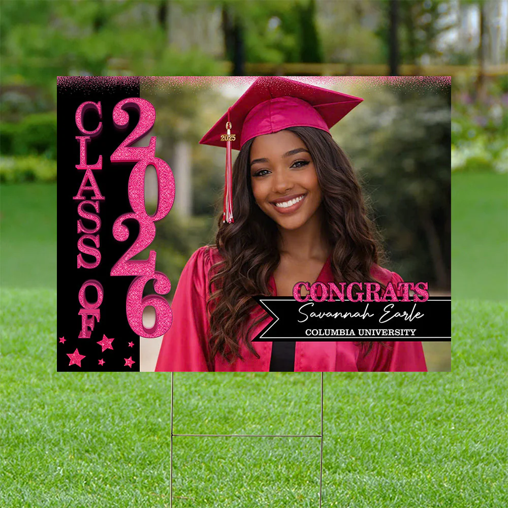 Class of 2026 Lawn Sign – Personalized Graduation Yard Decoration - Image 6