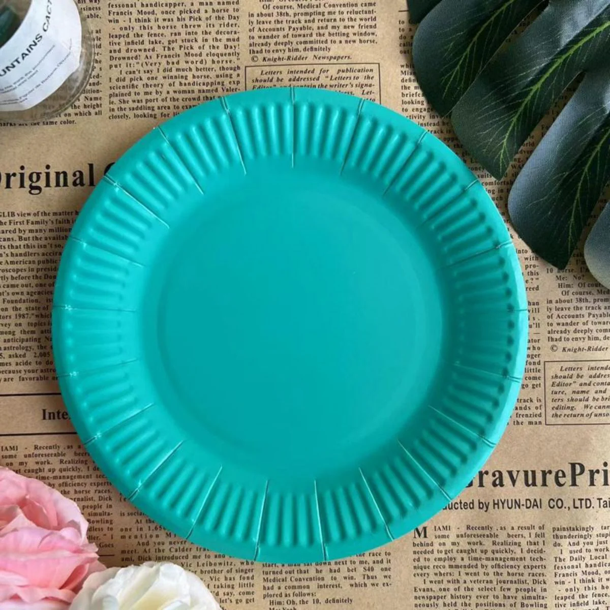Colorful Disposable Party Plates-Party Decoration - Image 13