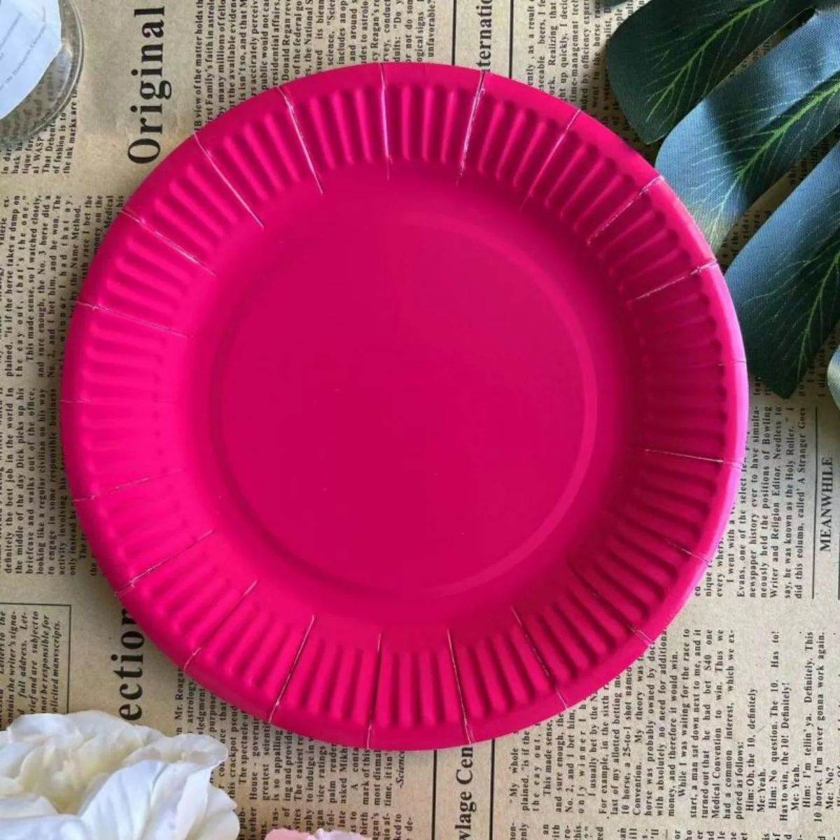 Colorful Disposable Party Plates-Party Decoration - Image 17