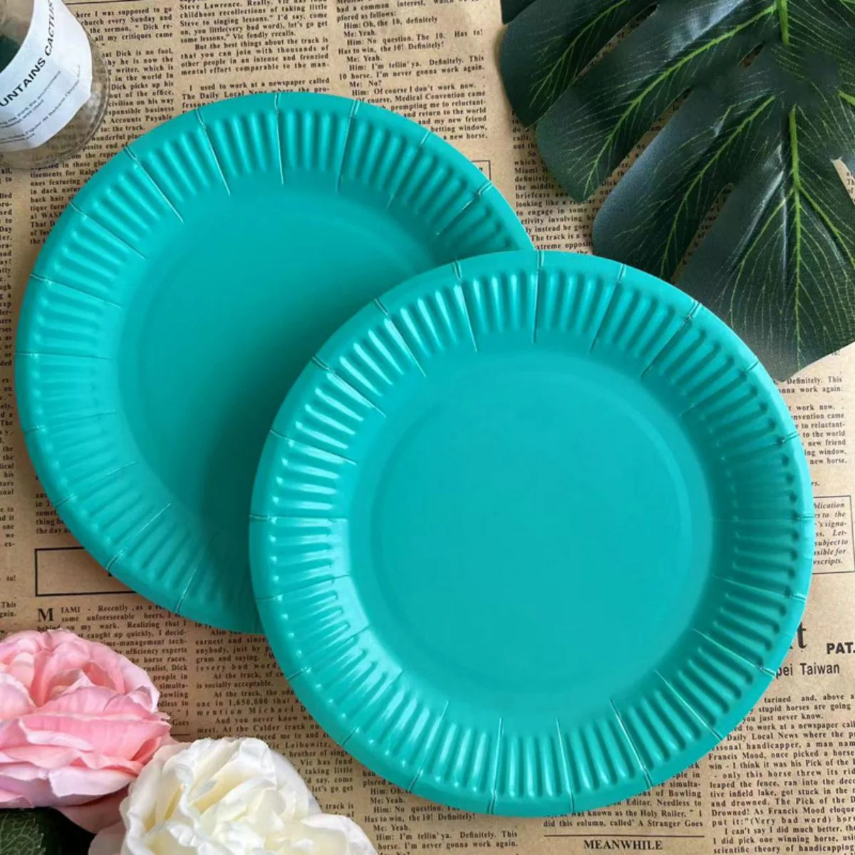 Colorful Disposable Party Plates-Party Decoration - Image 3