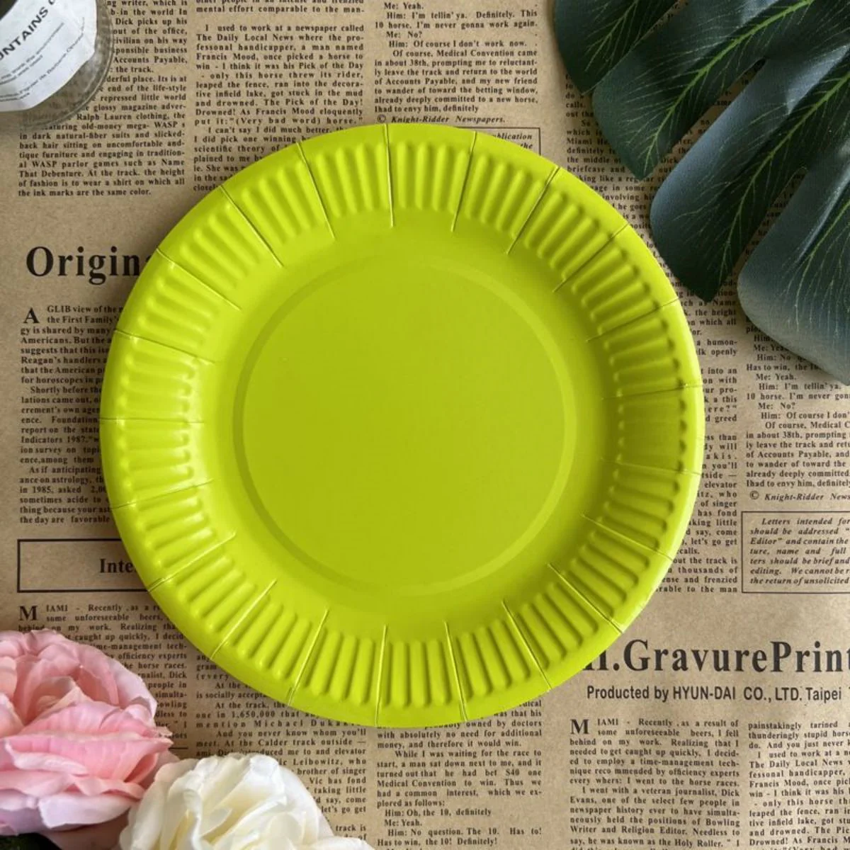Colorful Disposable Party Plates-Party Decoration - Image 9