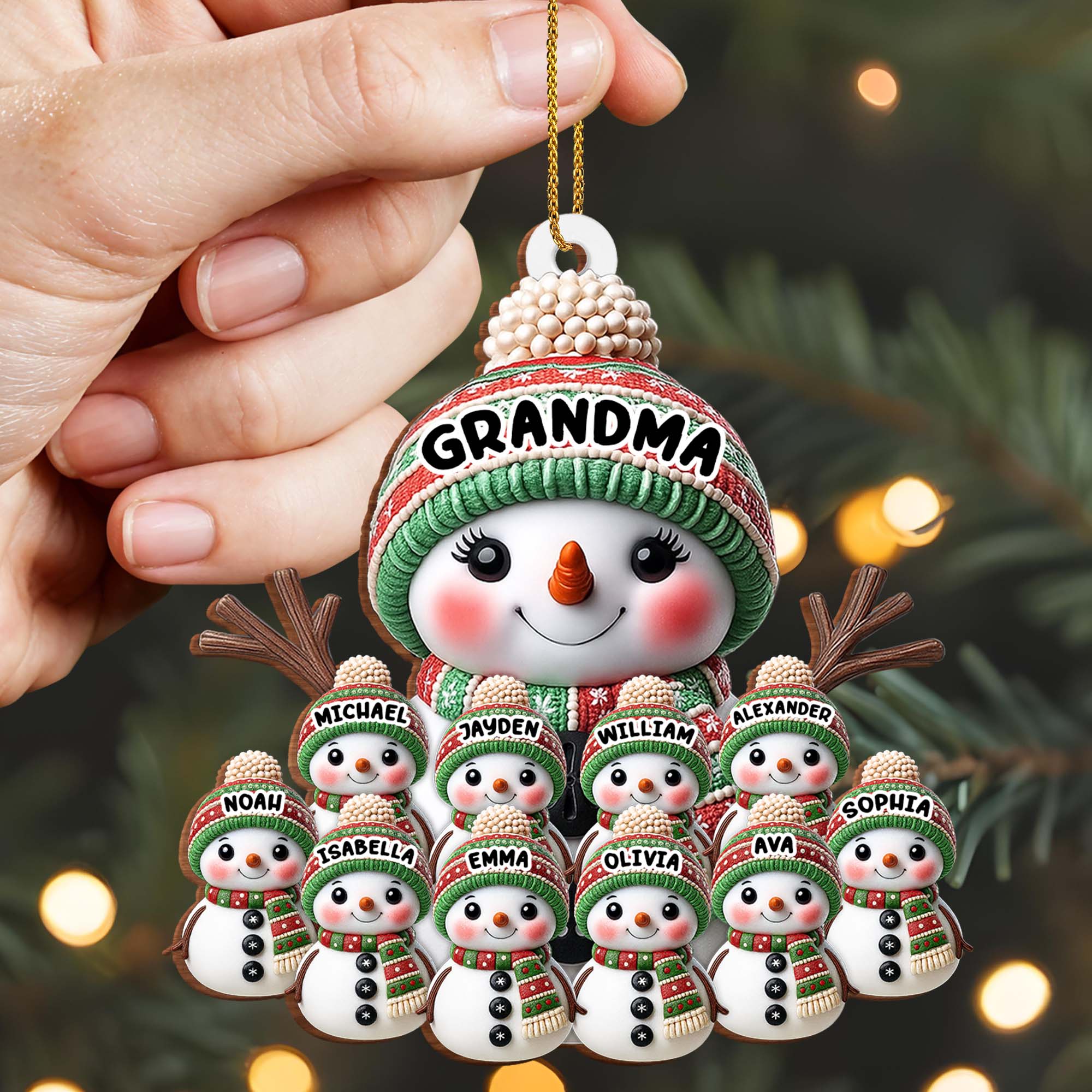 Create A Warm Holiday Decoration With Snowman, Custom Wood Ornament - Image 5