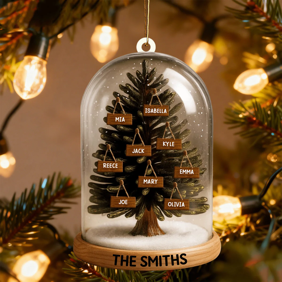 Create Your Family Tree With A Personalized Acrylic Ornament - Image 2