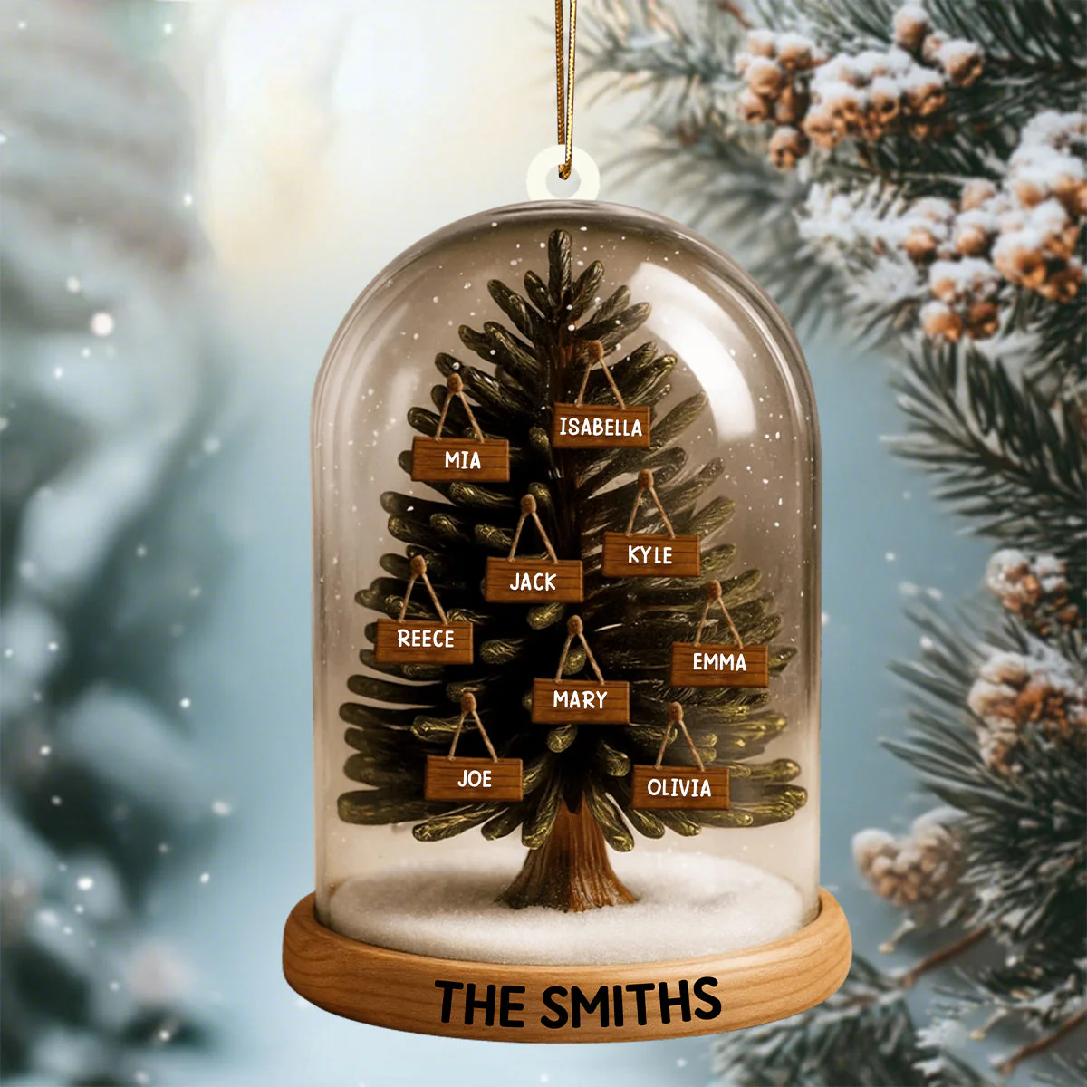 Create Your Family Tree With A Personalized Acrylic Ornament - Image 3