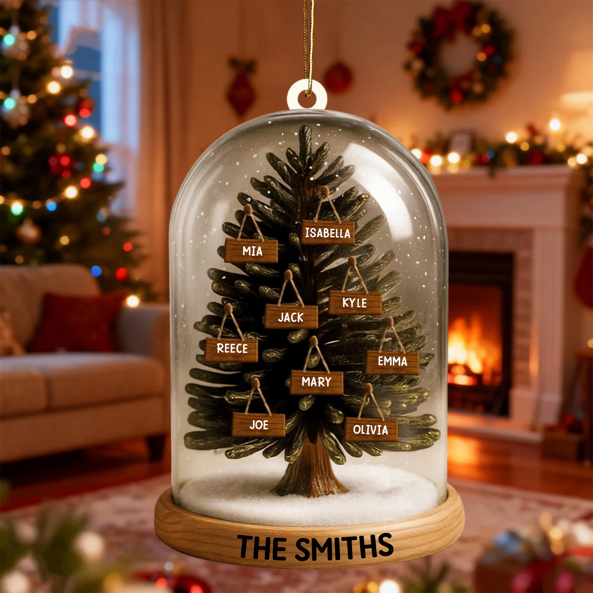 Create Your Family Tree With A Personalized Acrylic Ornament - Image 4