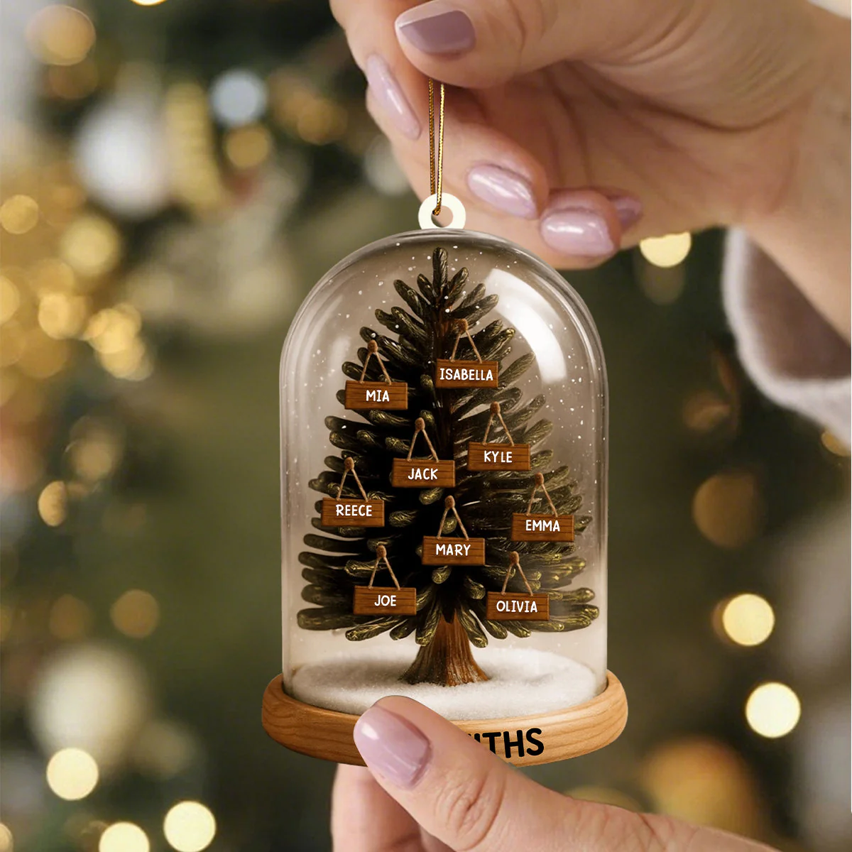 Create Your Family Tree With A Personalized Acrylic Ornament - Image 5
